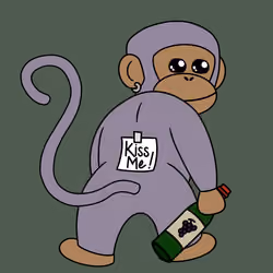 Kiss Me Monkey #5208