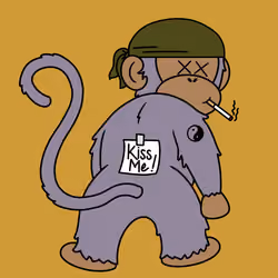 Kiss Me Monkey #3383