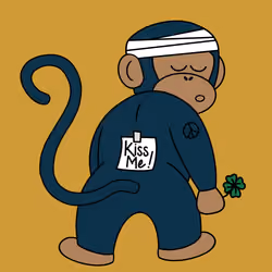 Kiss Me Monkey #4416