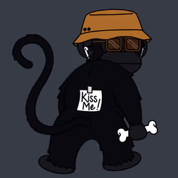 Kiss Me Monkey #7947