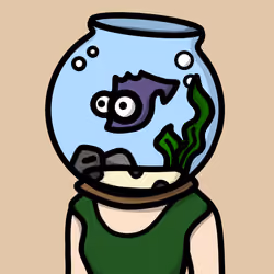 Fishbowl Head #170