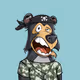 6896