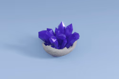 Amethyst Crystal Druse
