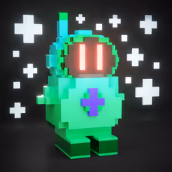 3D Moonie Punk #166
