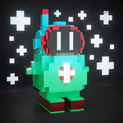 3D Moonie Punk #172