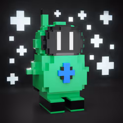 3D Moonie Punk #167