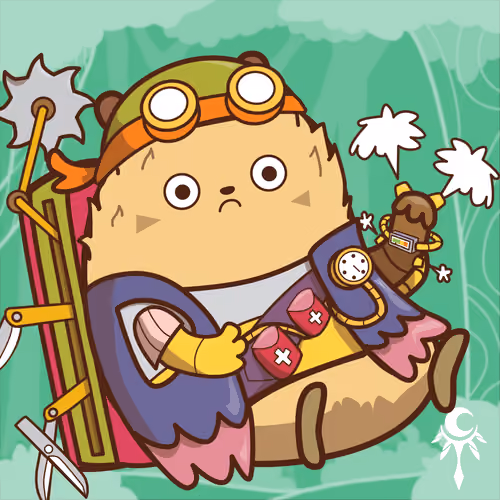 Hamsters #4807 (Moonlight Clan Unique)