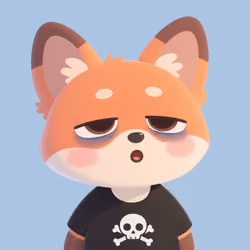 Laughing Sigh Fox #128