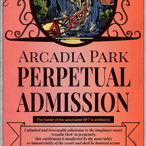 Arcadia Park Perpetual Admission Pass #30