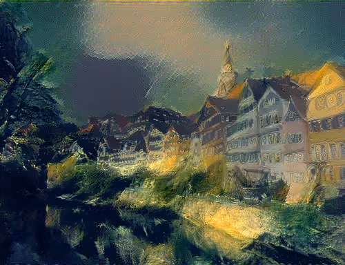 Ri Tuebingen Neckarfront - Gi Turner Shipwreck,
"A Neural Algorithm of Artistic Style", Figure  2