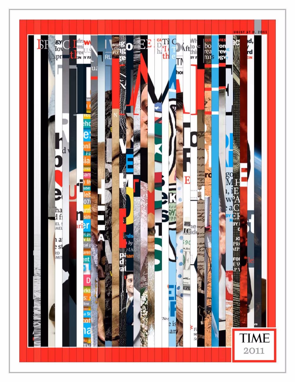 Slice of TIME, 2011 by DW Pine