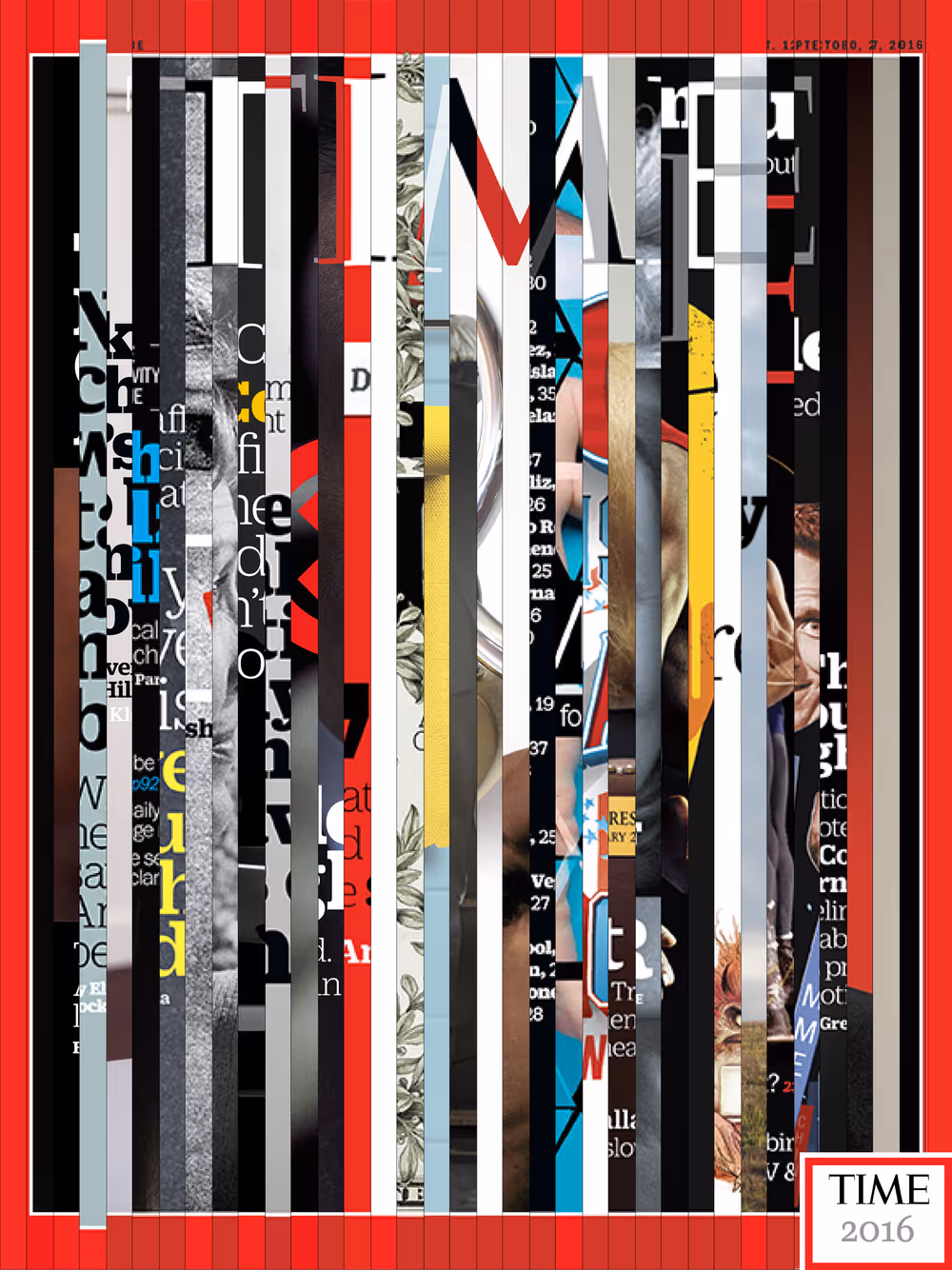 Slice of TIME, 2016 by DW Pine