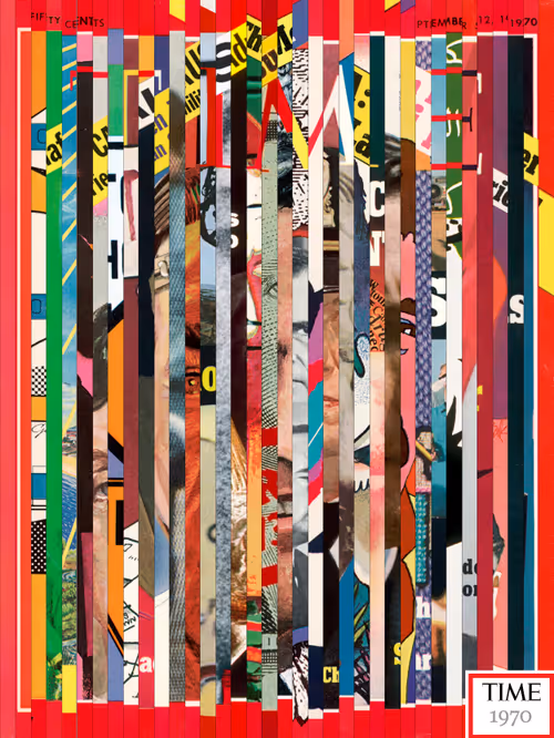 Slice of TIME, 1970 by DW Pine