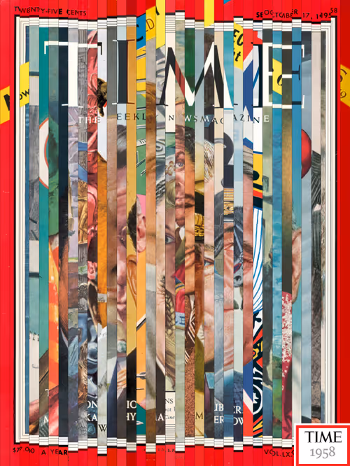 Slice of TIME, 1958 by DW Pine