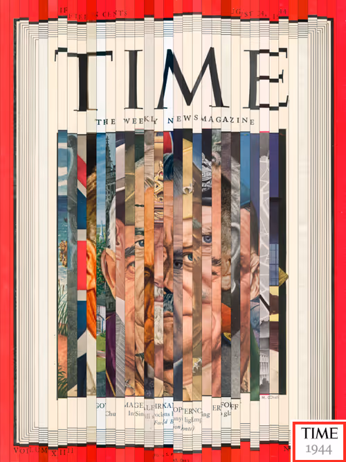 Slice of TIME, 1944 by DW Pine