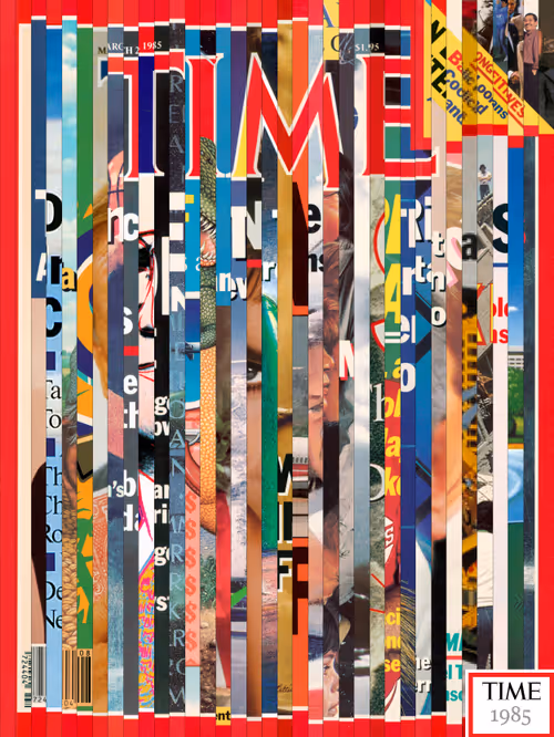 Slice of TIME, 1985 by DW Pine