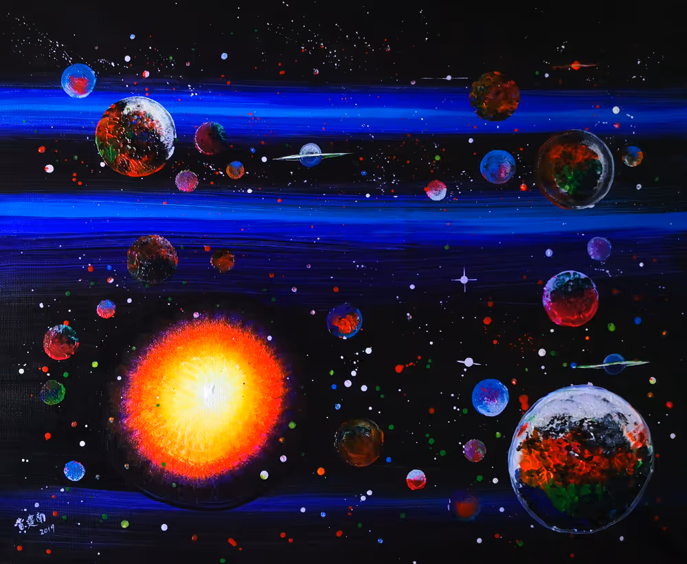 ORBIT#454 Interstellar 105 Astral Art Tokens