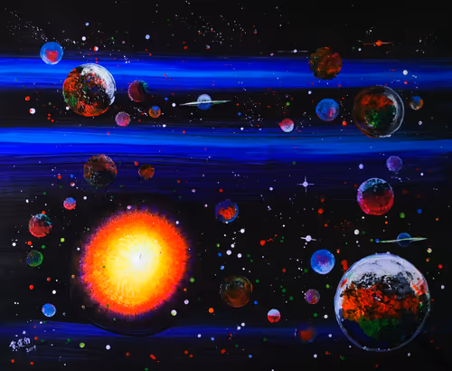 ORBIT#454 Interstellar 105 Astral Art Tokens