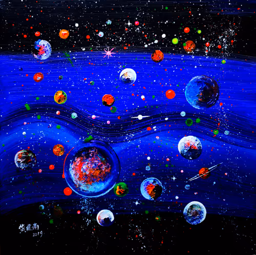ORBIT#455 Interstellar 106 Milky Way Art
