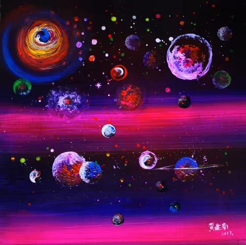 ORBIT#463 Interstellar 114 Cosmos Canvas