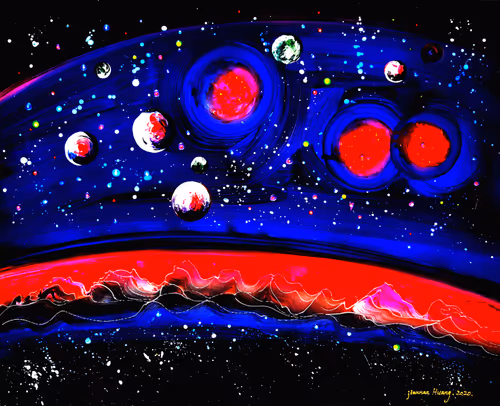 ORBIT#452 Interstellar 103 Cosmos Crypto Canvas