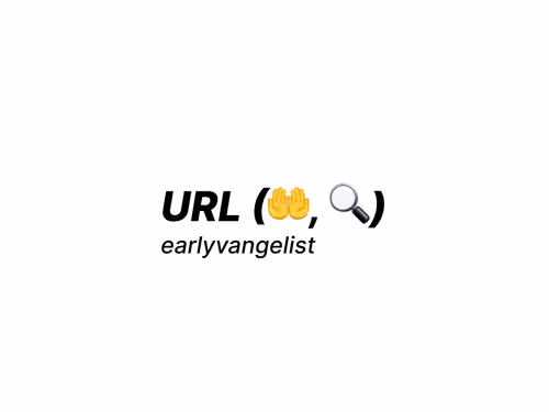 Url Earlyvangelists