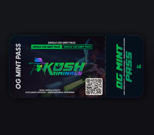 Kush Kriminals Og Mint Pass