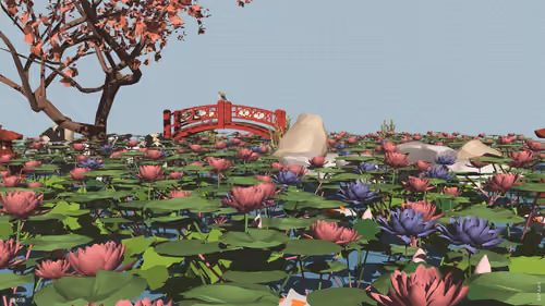 The Lotus Pond [ 蓮の池 ]