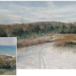 Snowy Field (Impressionism #4)