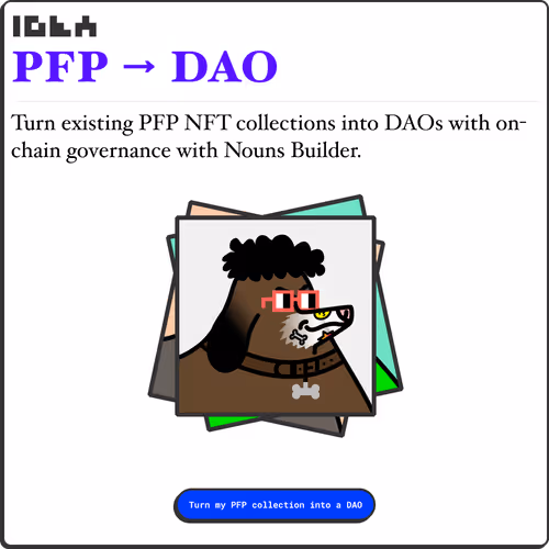 PFP → DAO 1