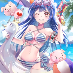 ロマ子とブタちゃんたちのスペシャルバカンス！でも有罪だかんな？！