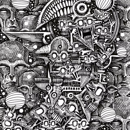 City Of Colliding Skulls
