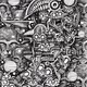 City Of Colliding Skulls