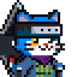 ねこまた-あおねこ #0210109