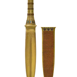 Dagger from the Tomb of Tutankhamun Restored #65