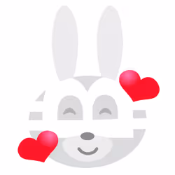 EmotiCOINS #bitcoin‪ ‬Bunny feel loved