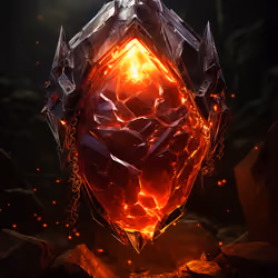 Lavastone Amulet