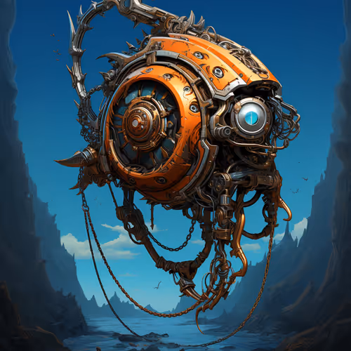 Severed Mech Head