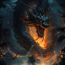 Blackfire Shadowdrake