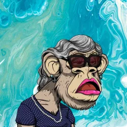 Grandma Ape Spa Club #2594