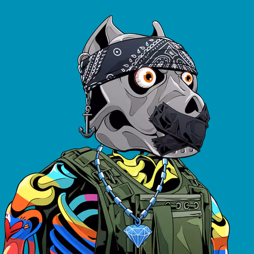 Angry Pitbull 5398