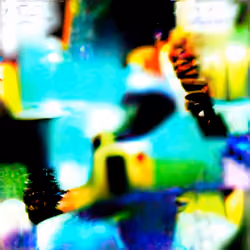 A Blury Image of a Person in a Room (QS 72)