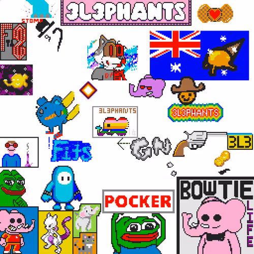 3L3PHANTS HERD ART 🐘