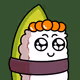 6734