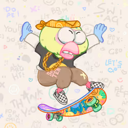 SkaterBirds #2110