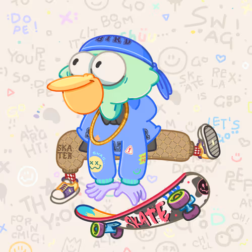 SkaterBirds #2448