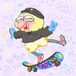 SkaterBirds #1160