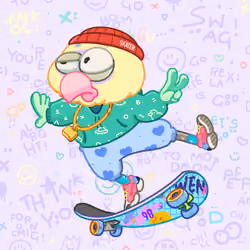 SkaterBirds #1496