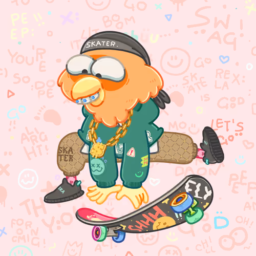 SkaterBirds #1017