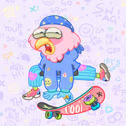SkaterBirds #210